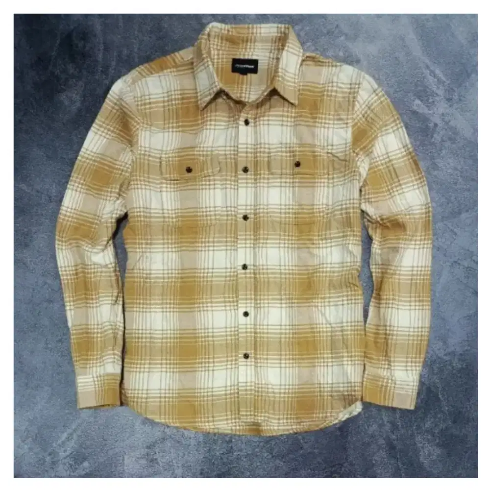 Kemeja flanel luckybrand original tebal prelove