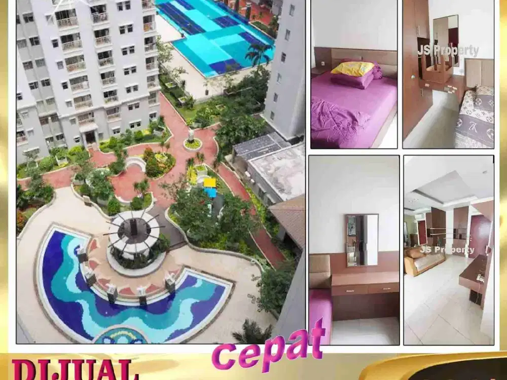 DIJUAL APARTEMEN MEDITERANIA 2 . TOWER  EDELWEIS . TANJUNG DUREN GROGOL JAKARTA BARAT