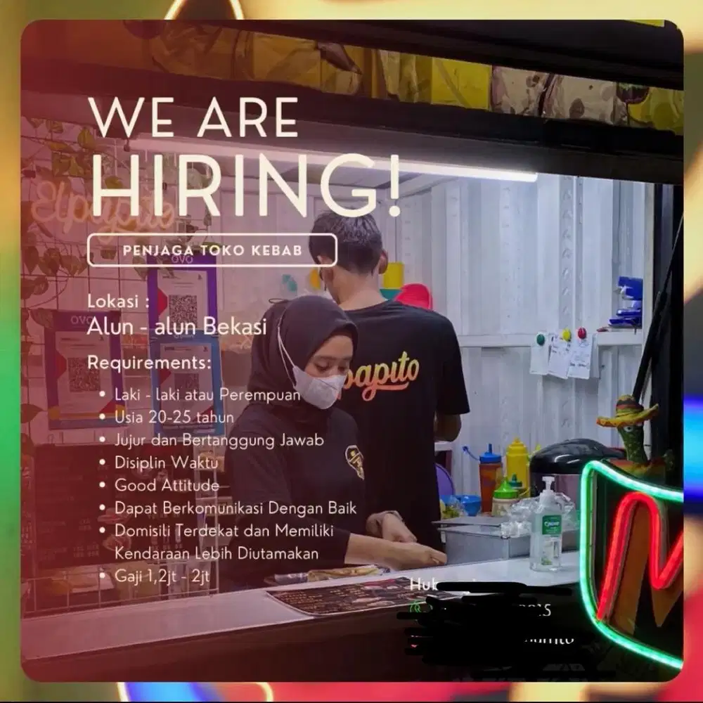 Loker Pelayan Kebab