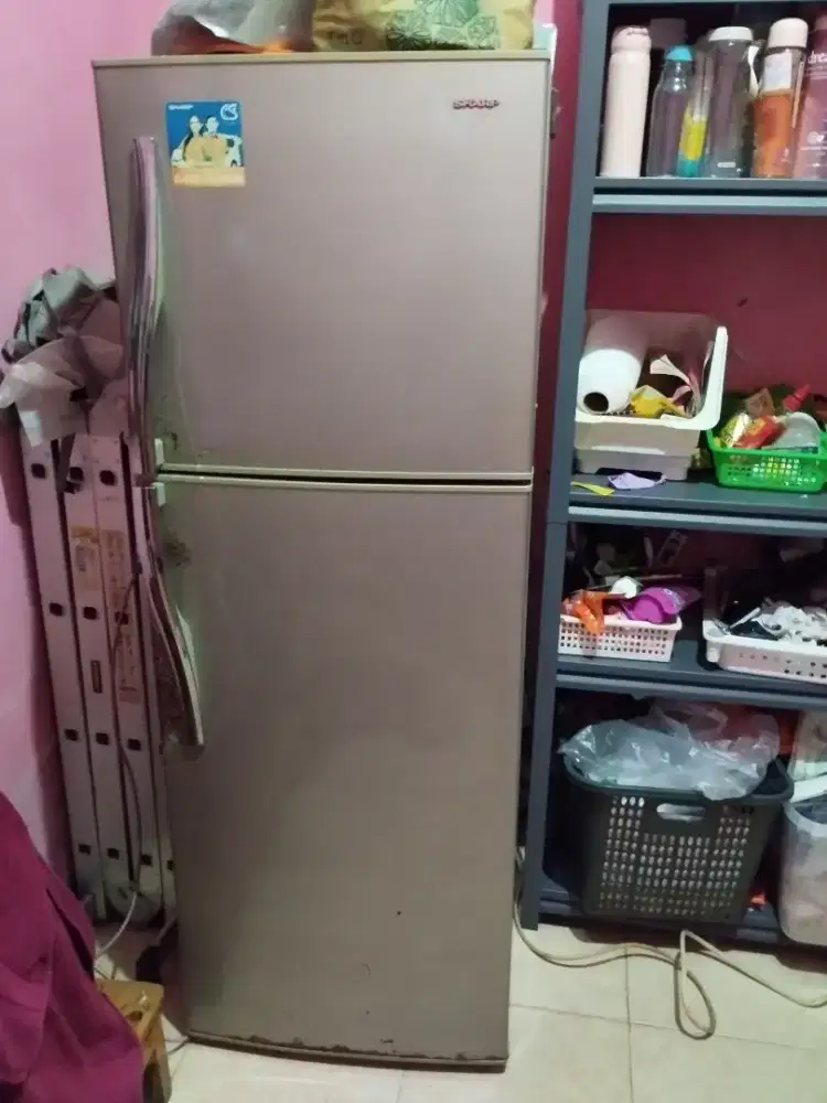 Kulkas Sharp jumbo 2 pintu