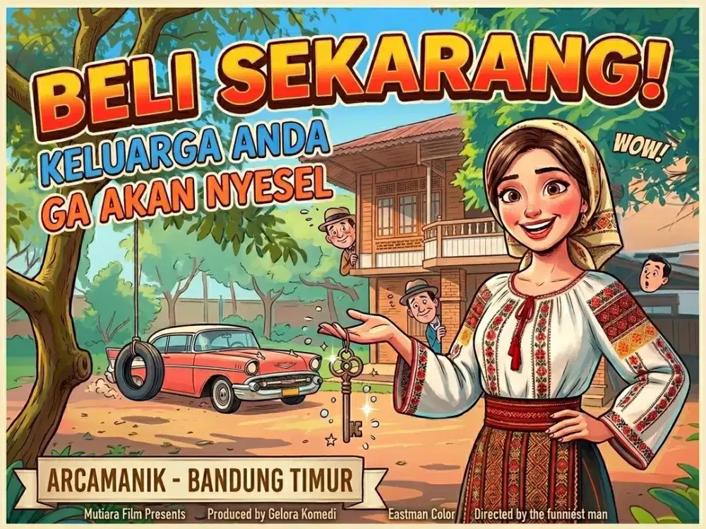 DIJUAL TANAH DI ARCAMANIK, CISARANTEN, ANTAPANI, BANDUNG KOTA.