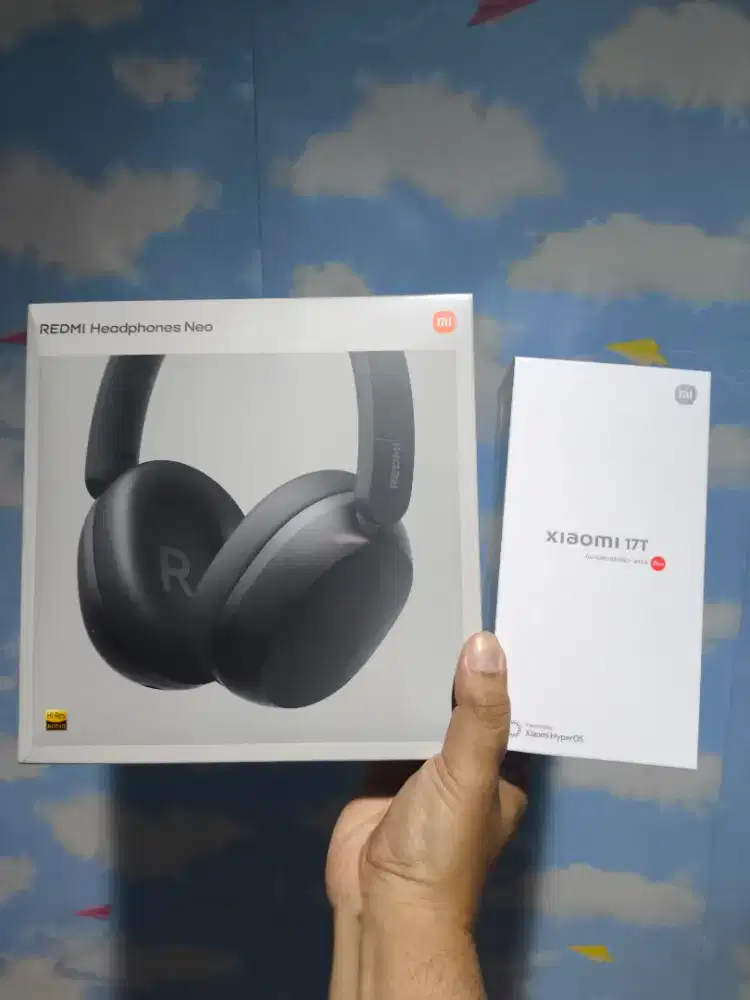 Xiaomi 17T 256gb baru dan segel bonus redmi neo