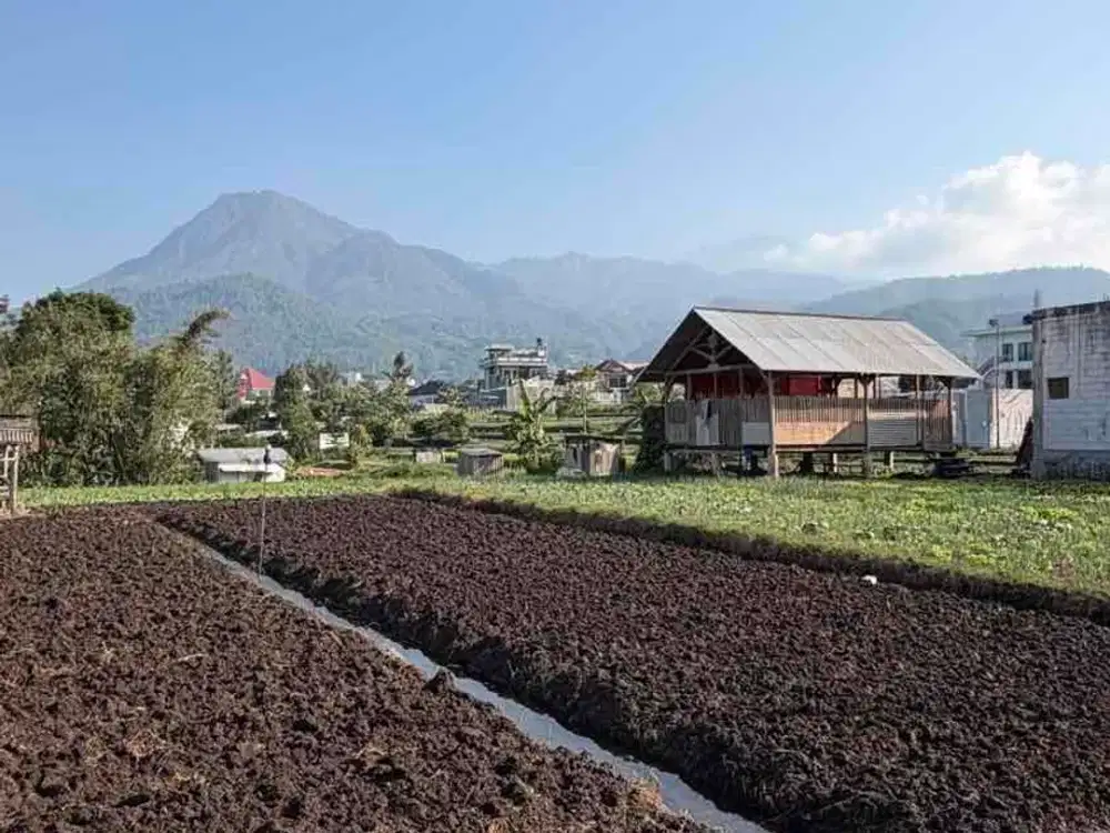 tanah villa siap bangun view pegunungan kota batu dekat wisata dan kuliner