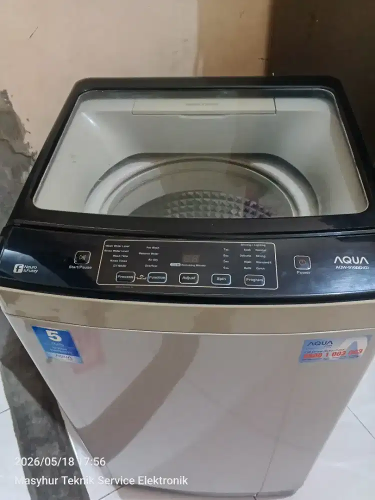 Mesin cuci Aqua 9kg