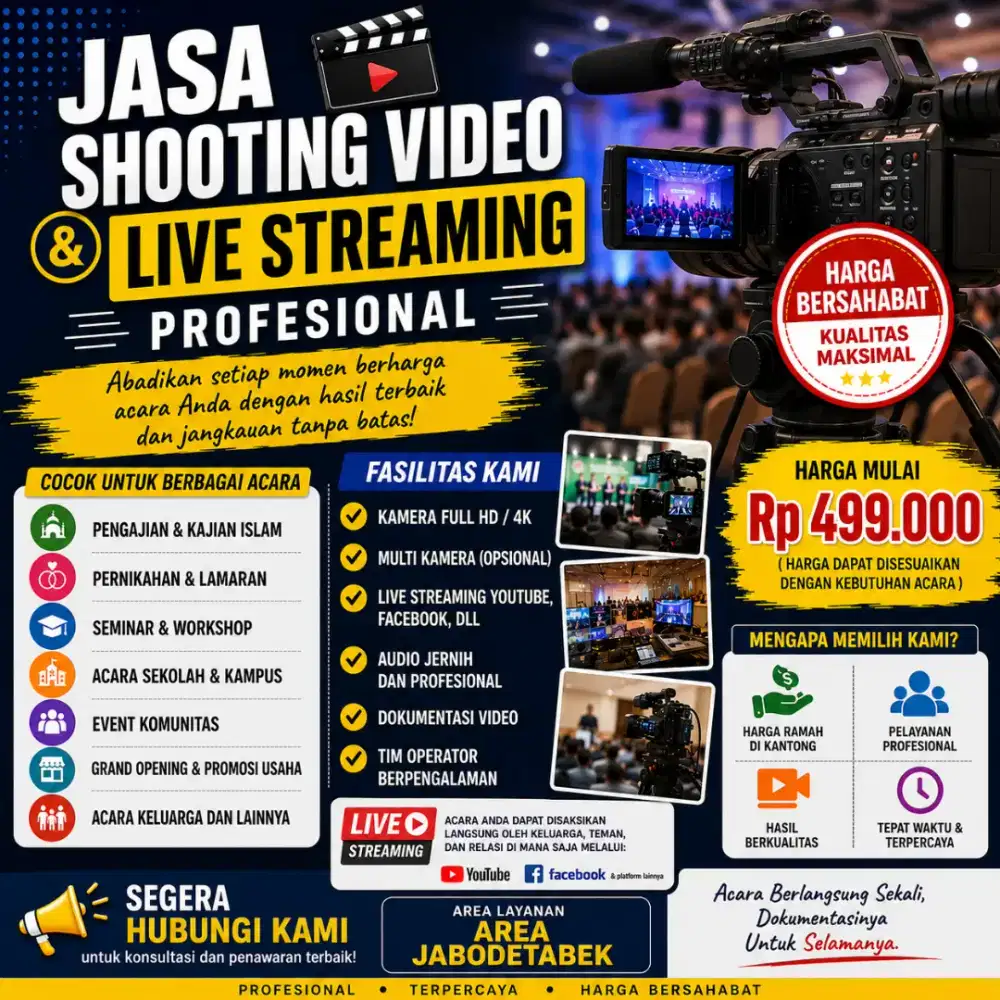 Syuting & livestreaming