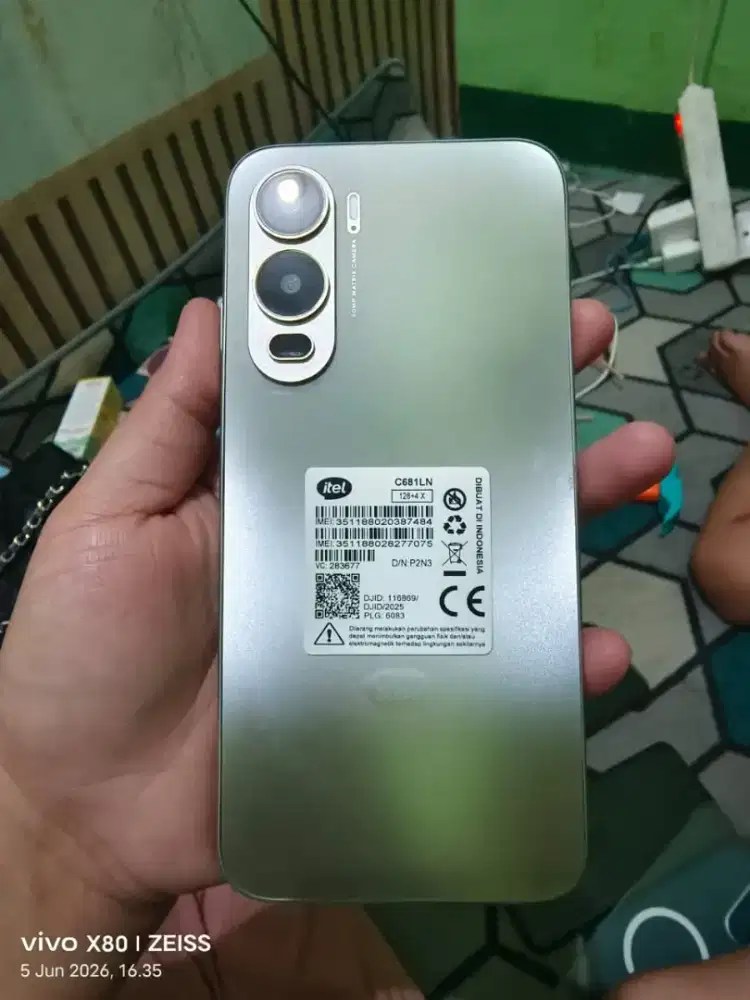 Handphone itel city200 4+4