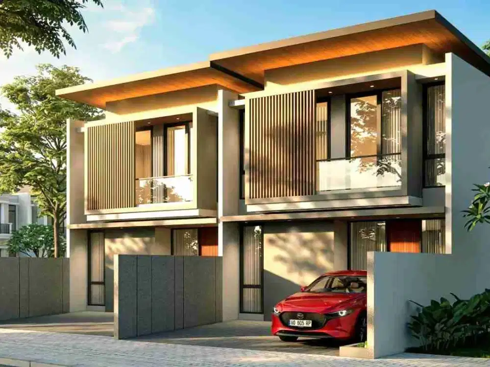 RUMAH JOGJA GENTAN, KALIURANG KM 10 (2 UNIT, RUMAH 2 LANTAI, BERSEBELAHAN)