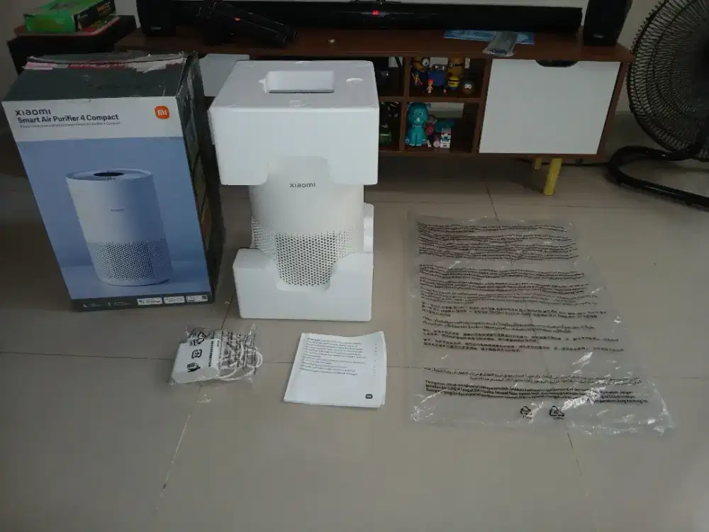 Di jual, air purifer xiaomi smart air purifier 4 compact, like new