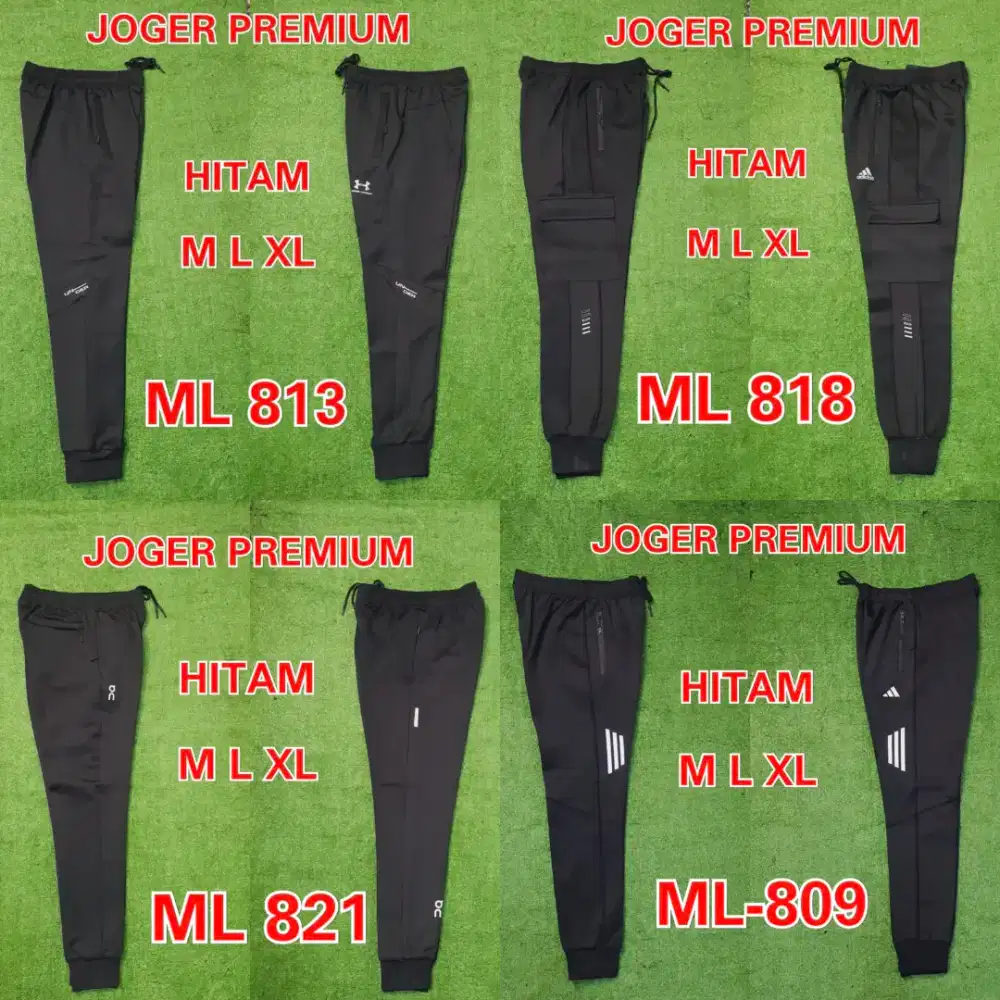 CELANA OLAHRAGA JOGER PANJANG PREMIUM