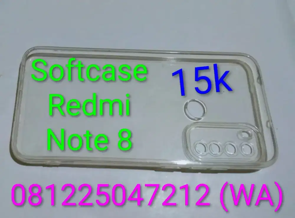Softcase Handphone Bekas Pakai