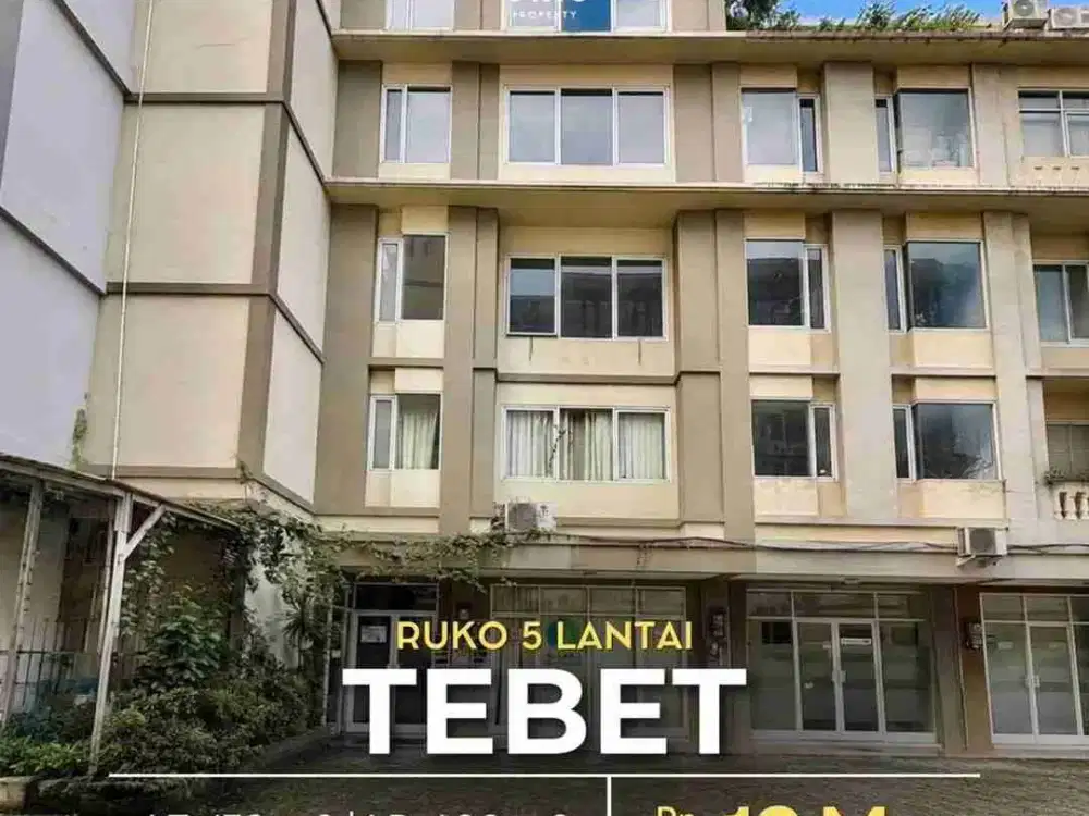 Tebet Rukan 5 Lantai Dalam Komplek Perkantoran Lokasi Strategis