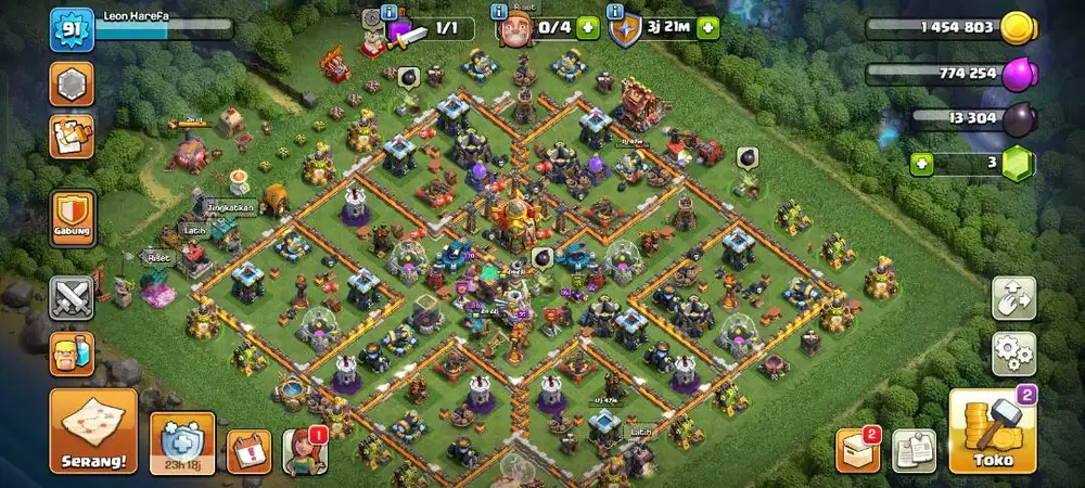 Game COC Harga termurah TH 16