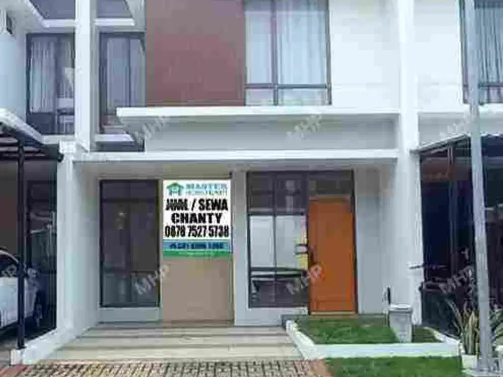 Rumah Cluster Tingkat Disewakan