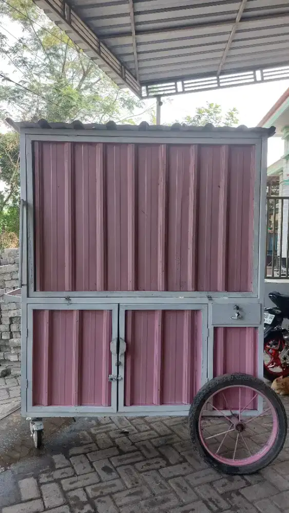 Dijual gerobak kontainer pemakaian 1bln