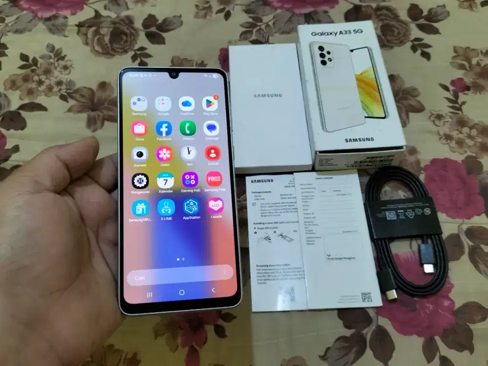 BU SAMSUNG GALAXY A33 5G RAM 8GB  /128GB 5G AMOLED 6,4in 48MP ada NFC