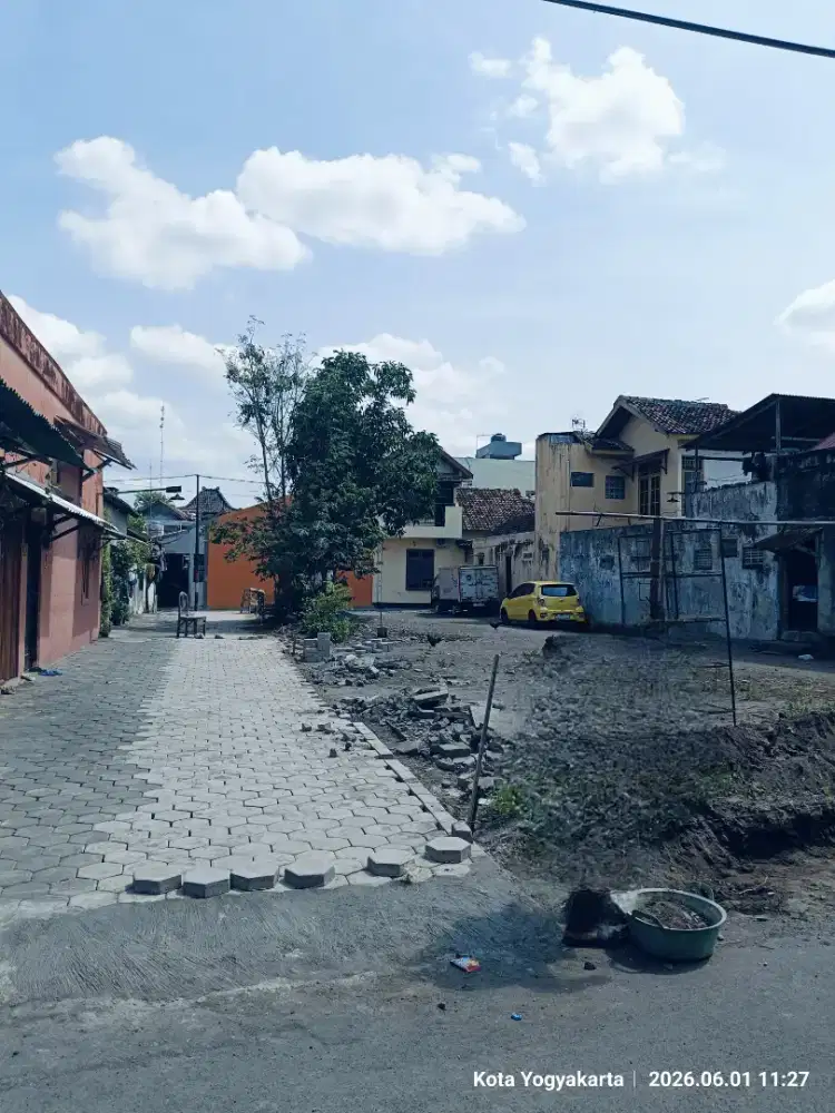 Kavling Murah Strategis 6 menit ke Malioboro selatan Prawirotaman