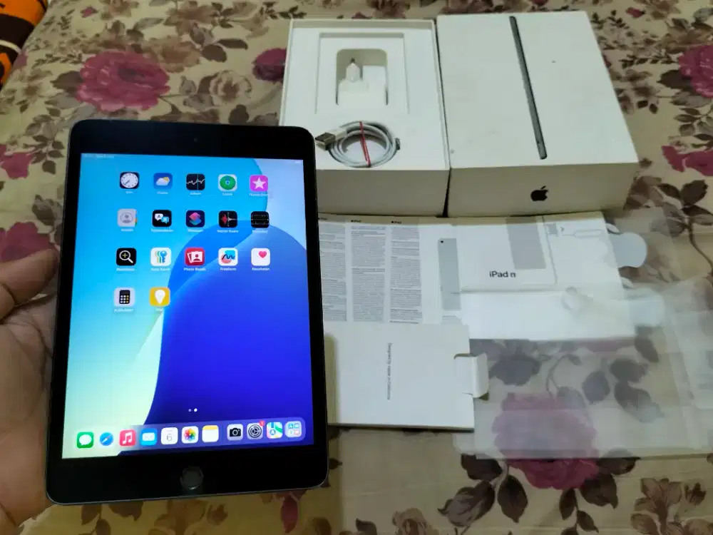 iPad Mini 5 64GB Wifi Cellular Retina 7,9in Chip A12 Bionic Resmi iBox