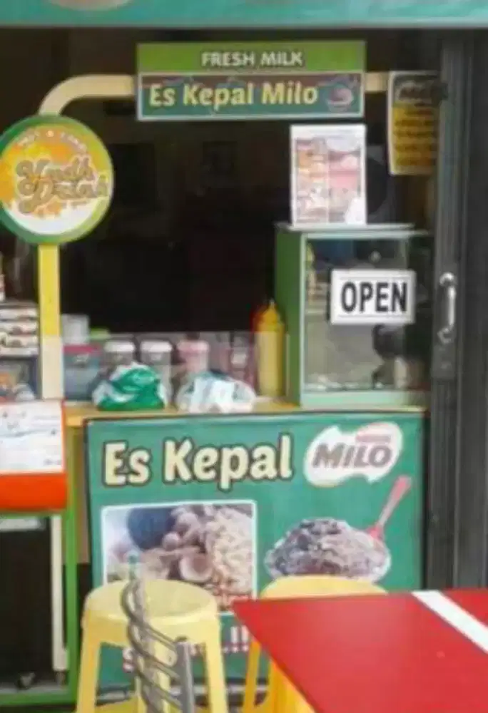 Gerobak Dagang Es