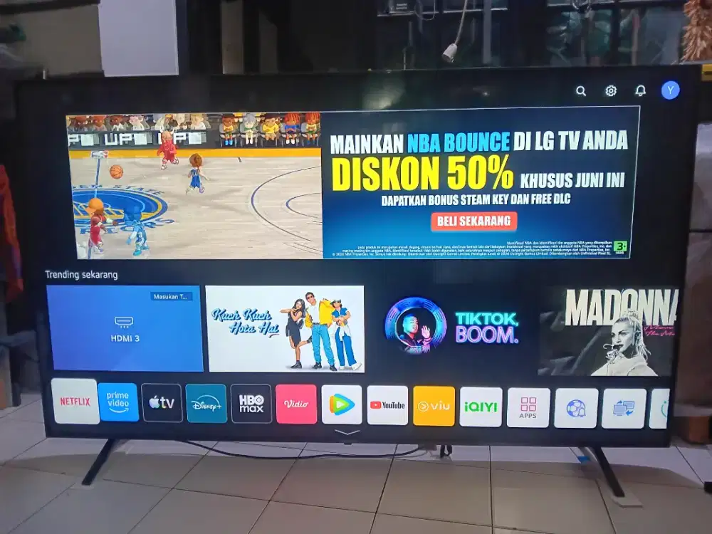 Tv LG 86 inch smart uhd 4k (exs service)