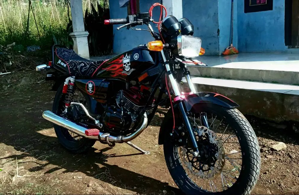 Rx king tahun 1996 sudah modif