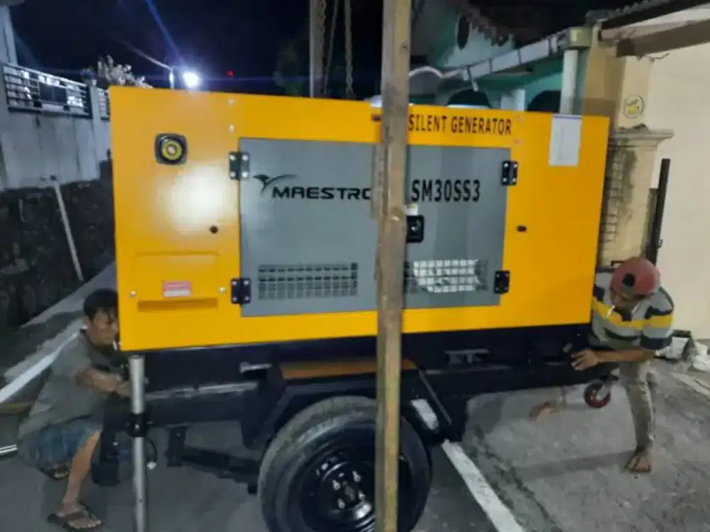 Genset silent solar maestro 30 kva