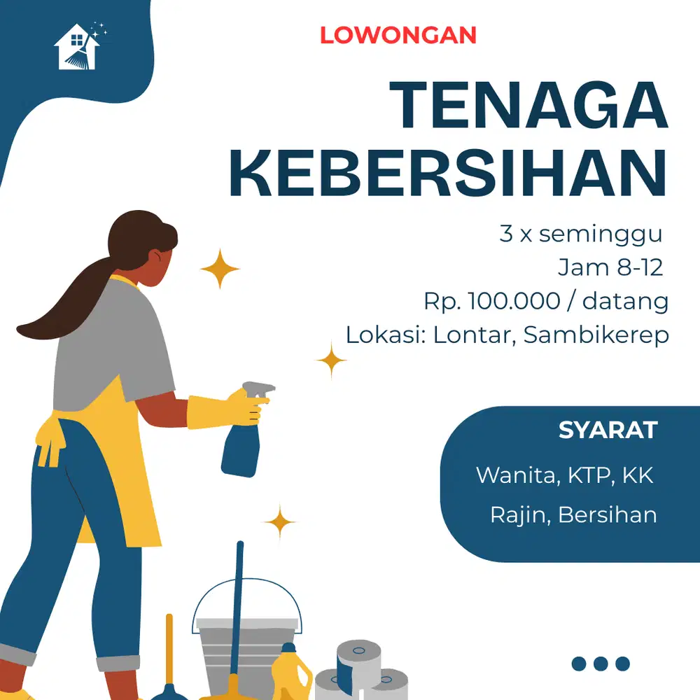 Tenaga kebersihan