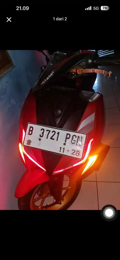 Dijual motor aerox lg BU