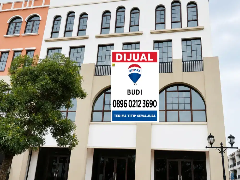 Disewa Ruko Hook Sedayu City Kelapa Gading Cocok untuk Kantor 4Tk 4,5 X 15