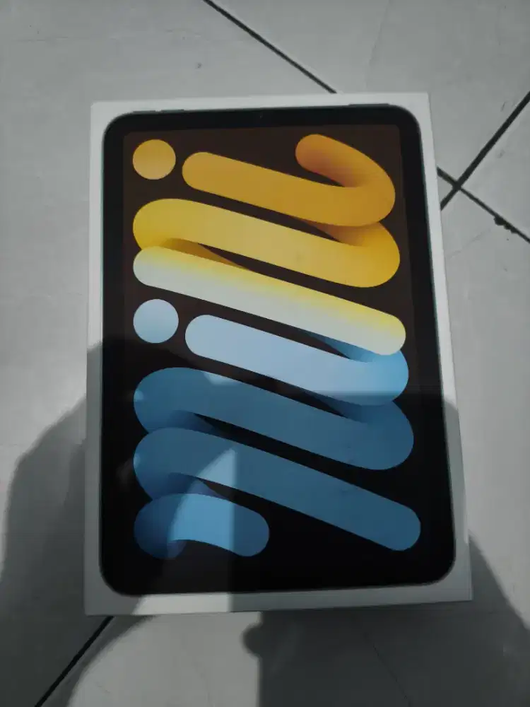 BNIB!!! iPad Mini 7 128Gb Blue Cellular Garansi Indo