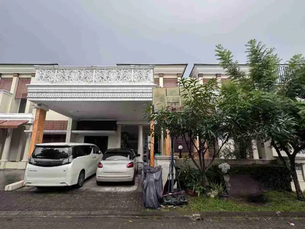 DIJUAL Rumah Mewah Cluster Sheffield Green Wich BSD Full Furnished Deket Taman Green Wich Park BSD
