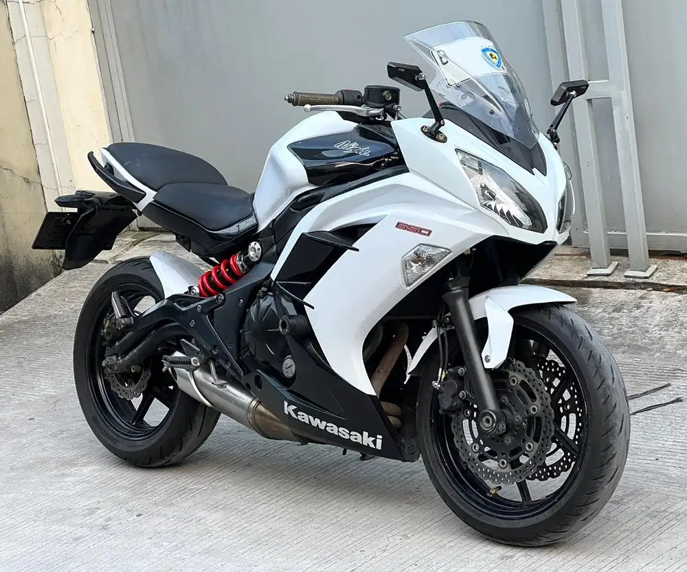 Kawasaki ER6f low KM 22rb mulus like new putih 650 er6 er 6f 2012