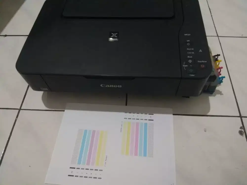 Printer scan copy Canon MP 237