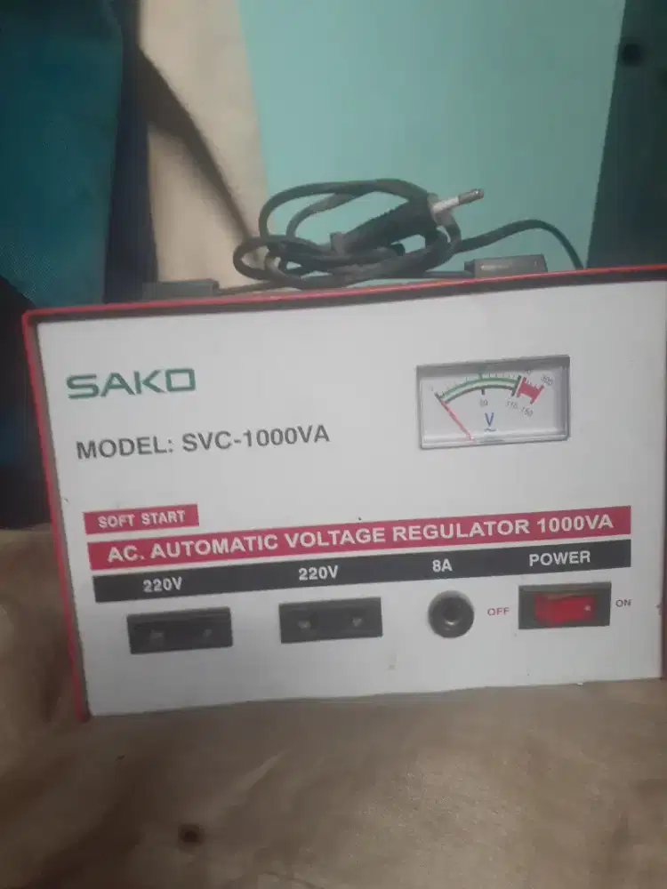 dijual STABILIZER Merk SAKO MODEL SVC-1000VA
