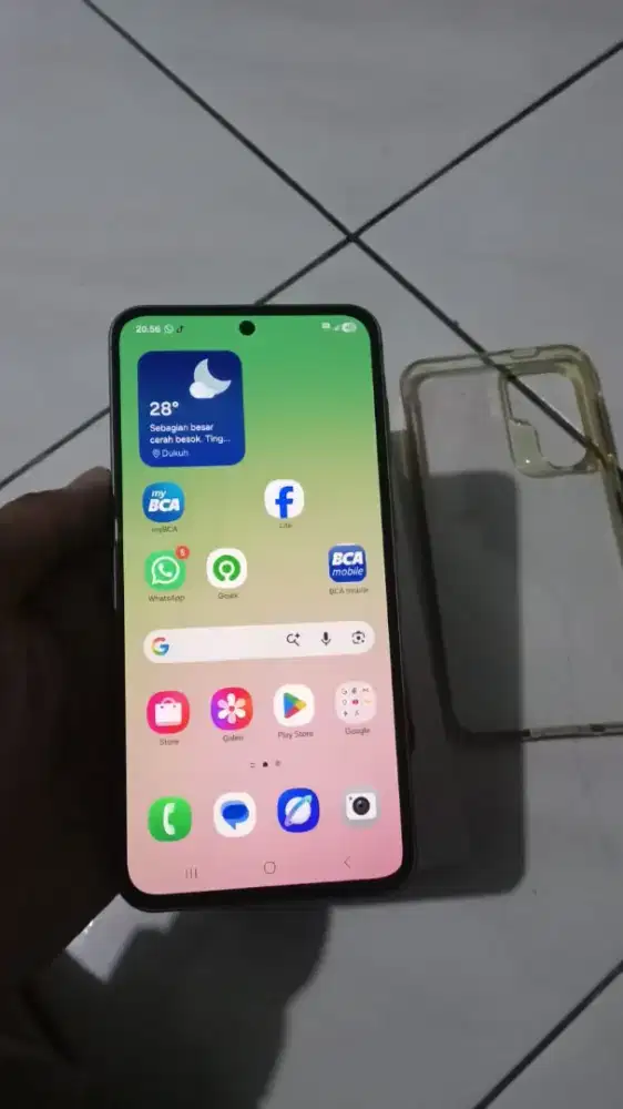 Samsung a56 5G Ram 12/256GB Fullset Pemakaian 1 Bulan