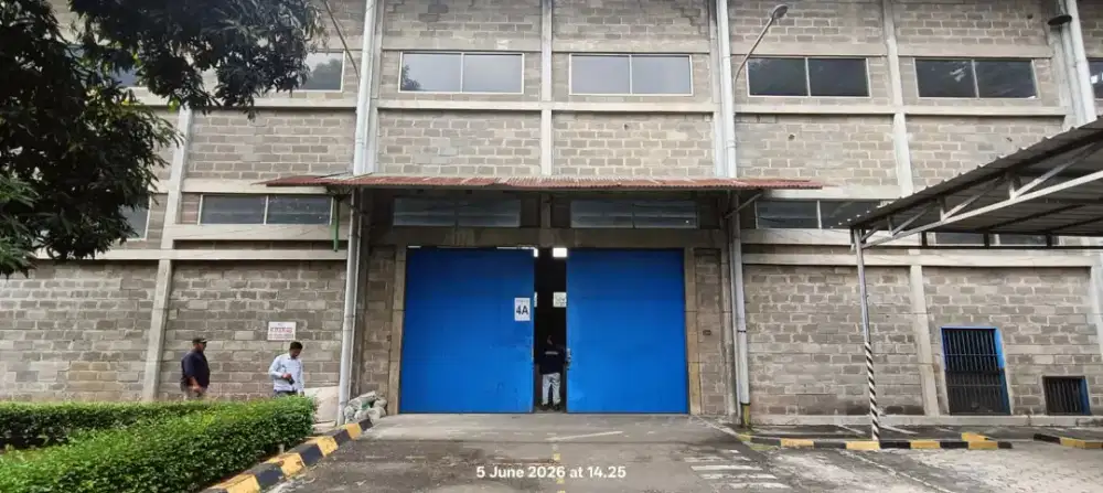 Dijual tanah ada gudang di Tambun Bekasi Timur