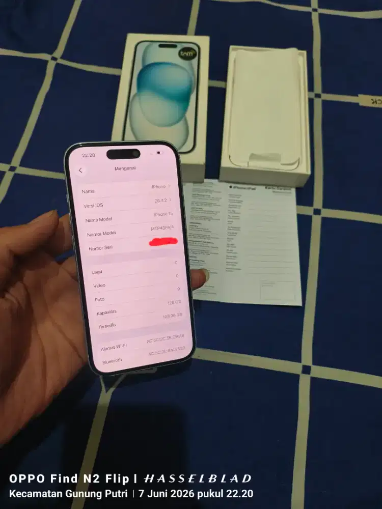 Iphone 15 128gb ibox