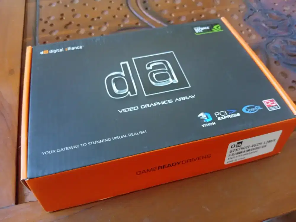 VGA Card GTX750Ti 4GB DDR5 128 Bit
