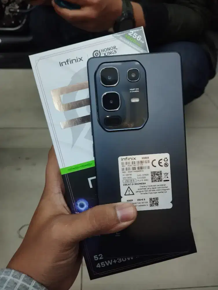 infinix note 50 8/256GB fullset!