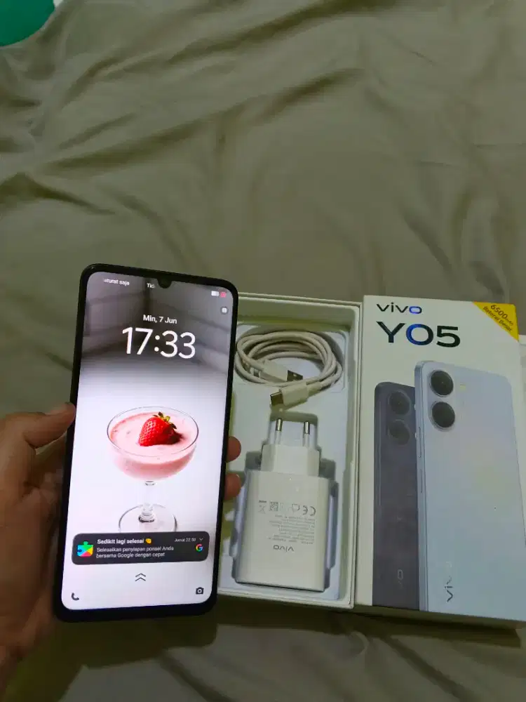 Vivo Y05 ram 8 4+4/64 ORI fulset