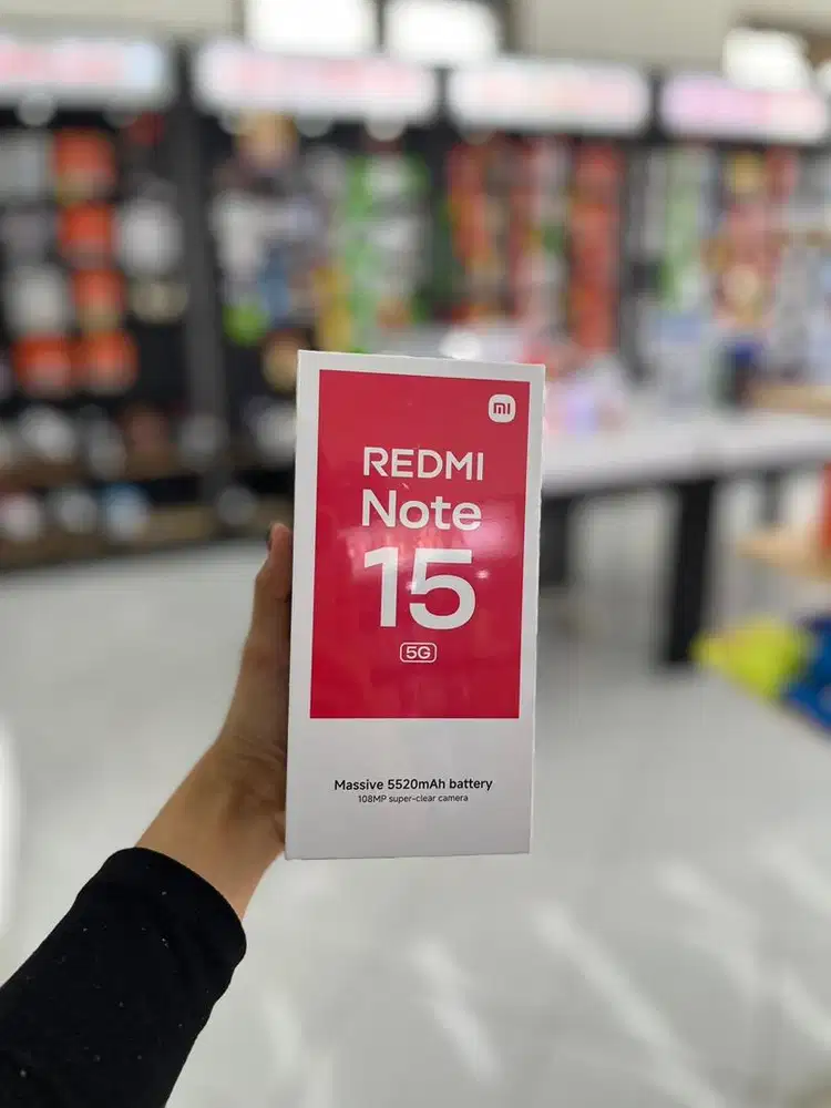 READY STOK REDMI NOTE 15 SERIES GARANSI RESMI XIAOMI INDONESIA!!