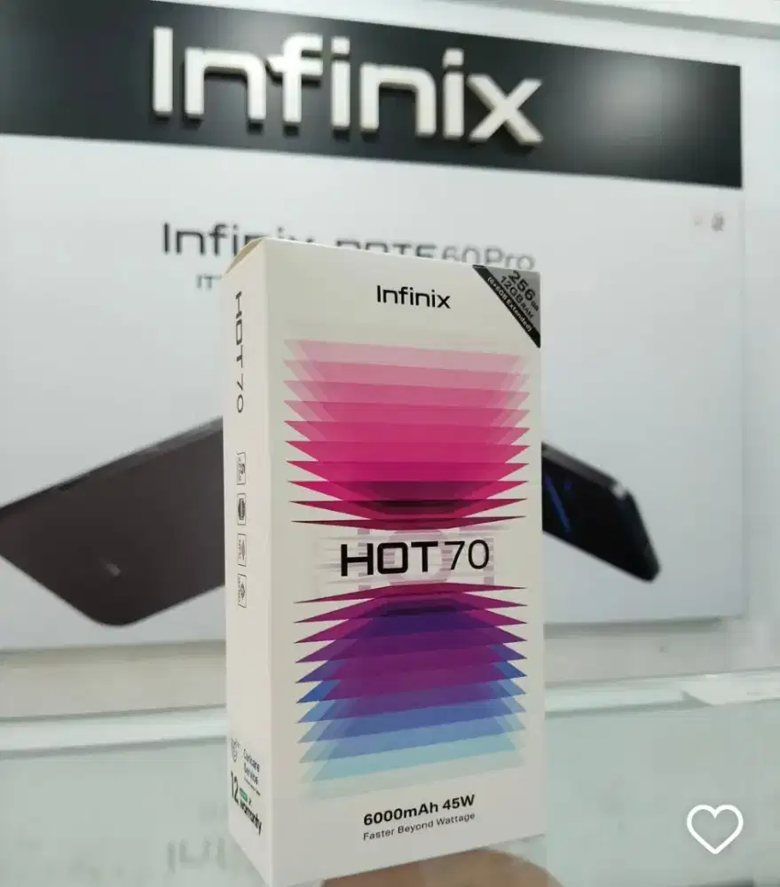 INFINIX HOT 70 12/256GB 'ATLANTIS DAHSYAT'
