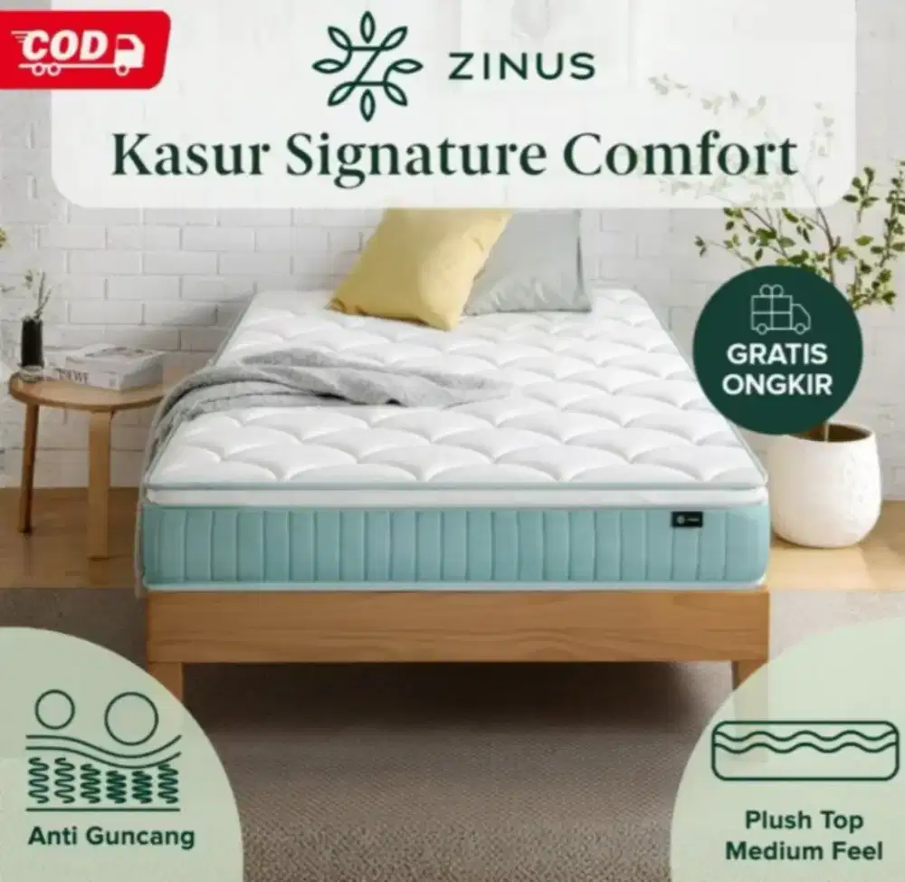 SALE KASUR ZINUS SIGNATURE COMFORT /LIST MINT 120x200