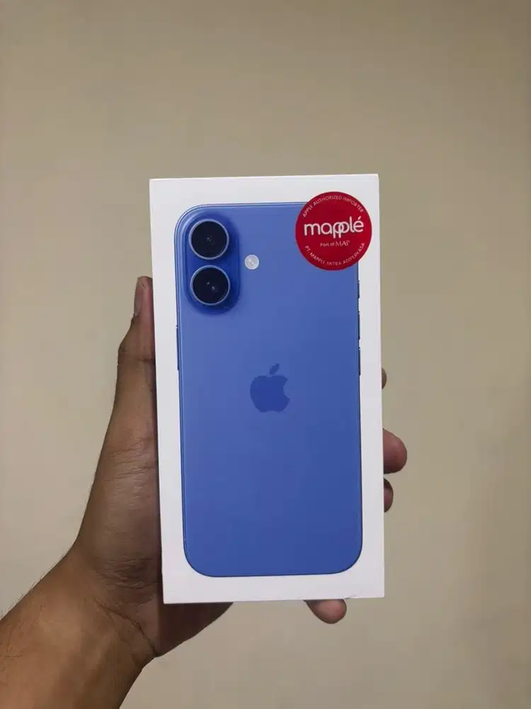 iPhone 16 128gb Resmi New Segel
