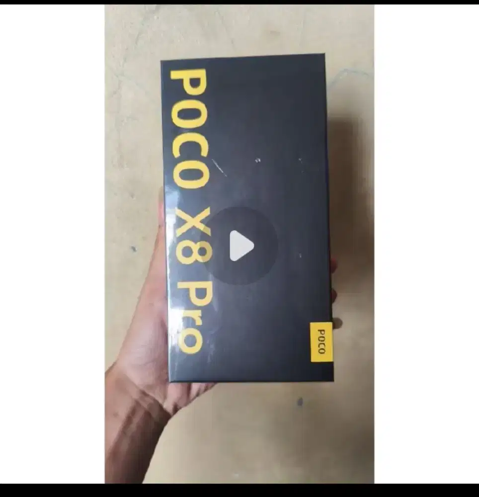 poco x8 promax warna hitam