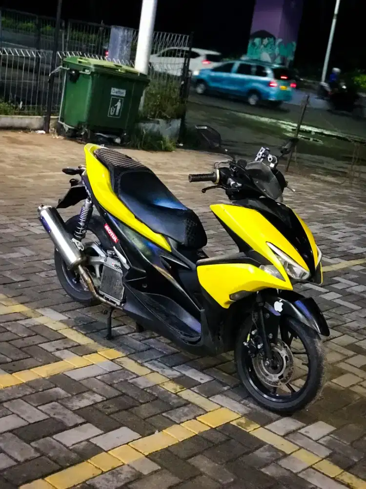 Aerox udah ganteng siap nongkrong !