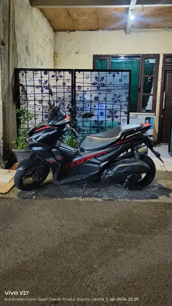 Yamaha All new aerox 155 connected 2021