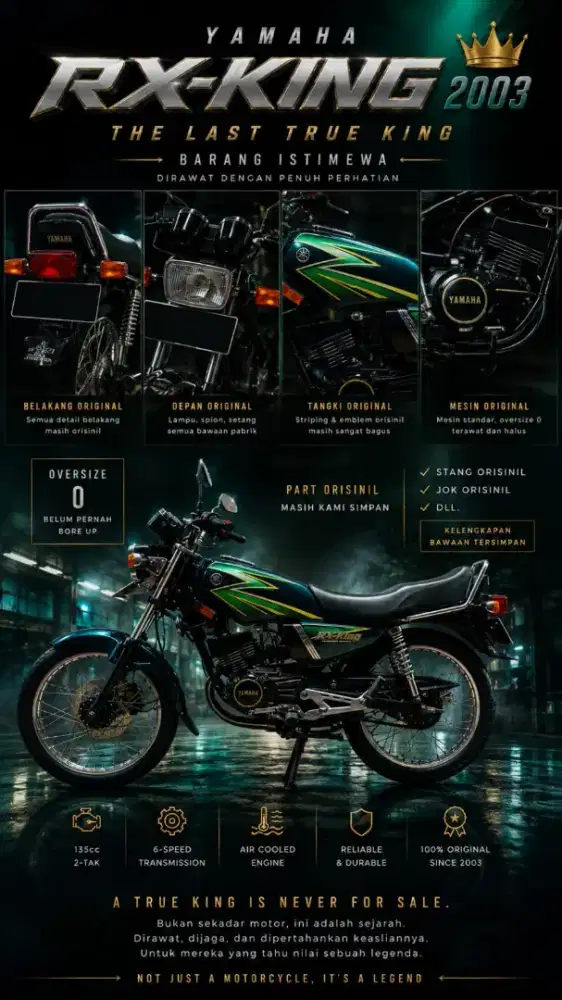 RX KING 2003 OS NOL LANGKA!