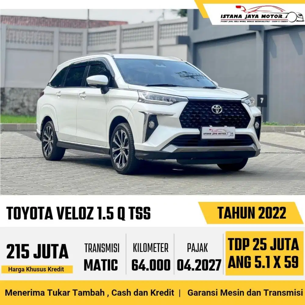 Toyota Avanza Veloz Q TSS AT 2022