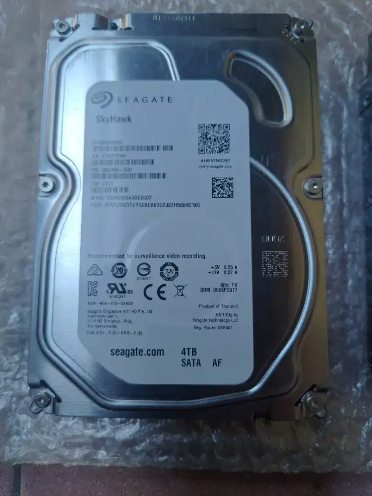 Harddisk 4tb dan 2tb