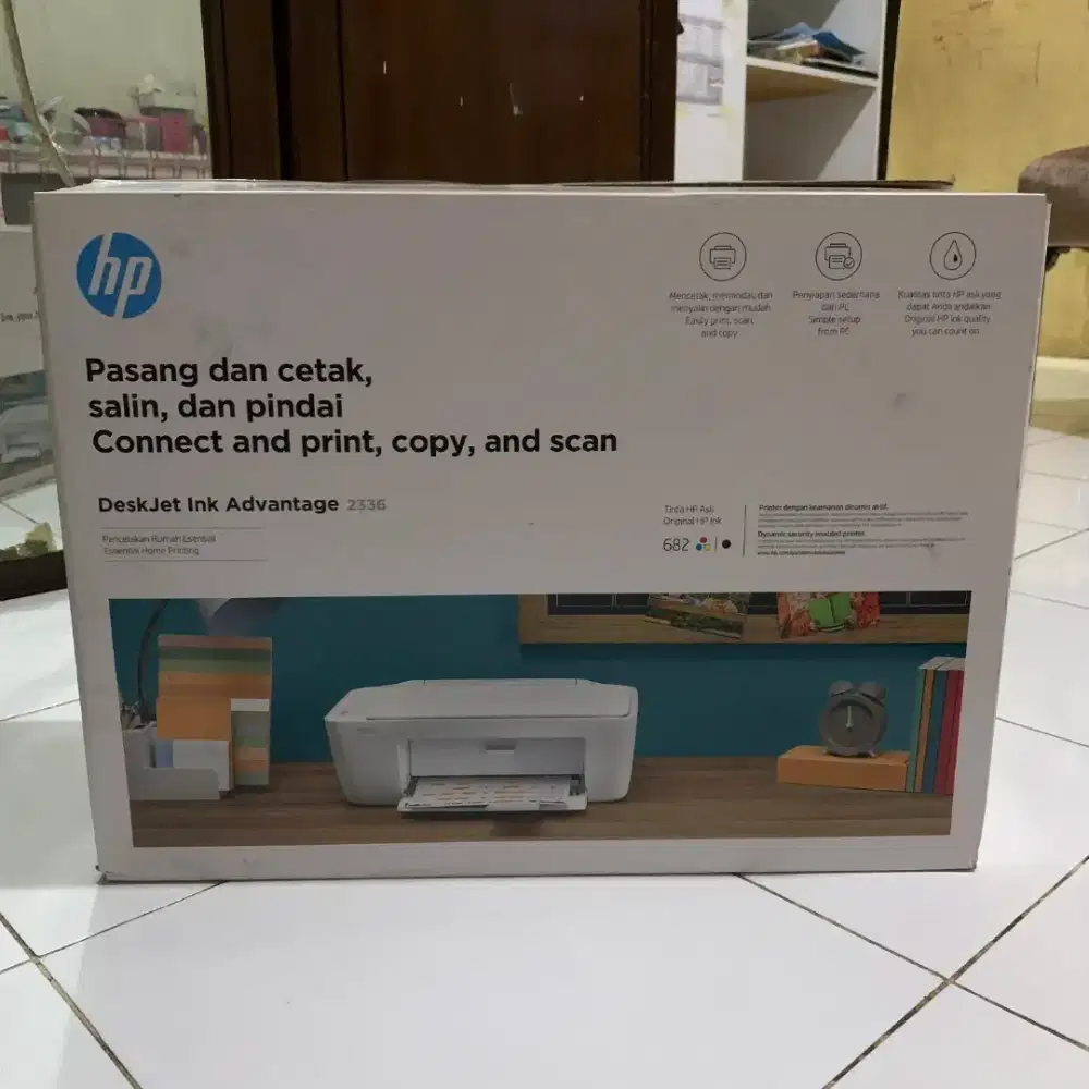 Preloved Printer Scanner HP Deskjet Ink Advantage 2336